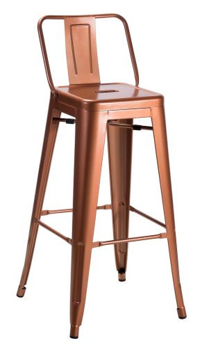 Стул барный Tolix Metallic Cooper