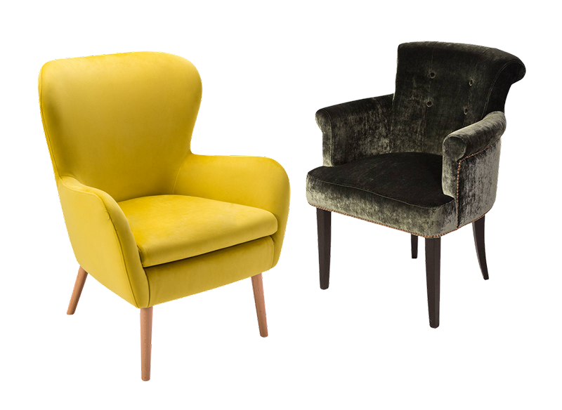 Стулья на деревянном каркасе Флорида & Дижон