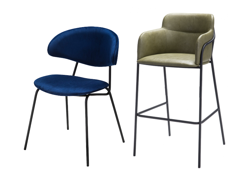 Стулья коллекции Strike & Calipso Steel