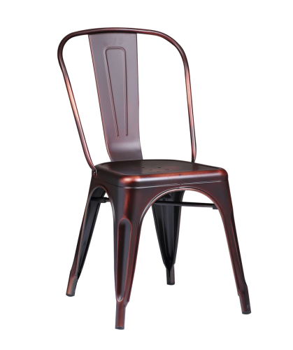Стул Tolix Worn Blood Red