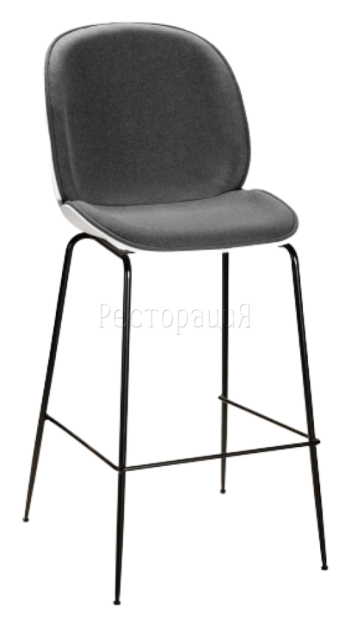 Стул барный Beetle grey