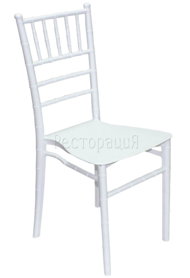 Стул Chiavari Light белый полипропилен