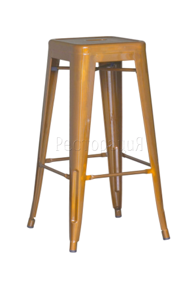 Табурет барный Tolix Желтый antique